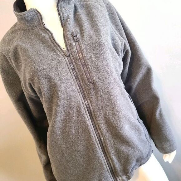 Eddie Bauer Gray Zip Up Windcutter Jacket Med - Picture 8 of 11